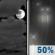 Thursday Night: Mostly Cloudy then Chance Light Rain